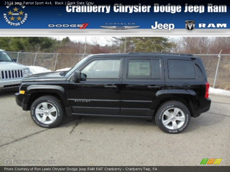 Black / Dark Slate Gray 2013 Jeep Patriot Sport 4x4