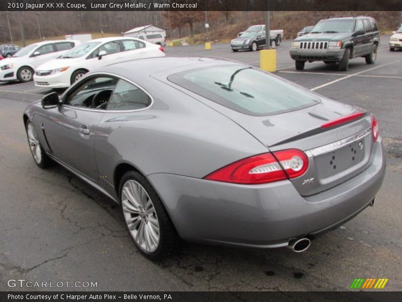 Lunar Grey Metallic / Warm Charcoal 2010 Jaguar XK XK Coupe