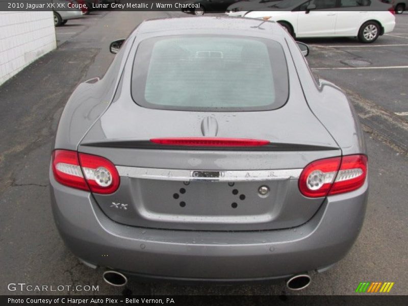 Lunar Grey Metallic / Warm Charcoal 2010 Jaguar XK XK Coupe