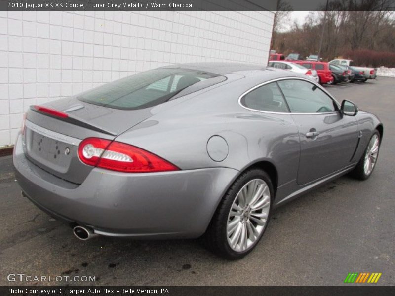 Lunar Grey Metallic / Warm Charcoal 2010 Jaguar XK XK Coupe