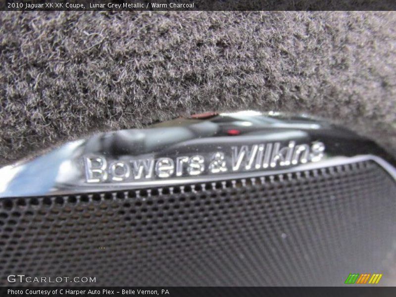 Lunar Grey Metallic / Warm Charcoal 2010 Jaguar XK XK Coupe