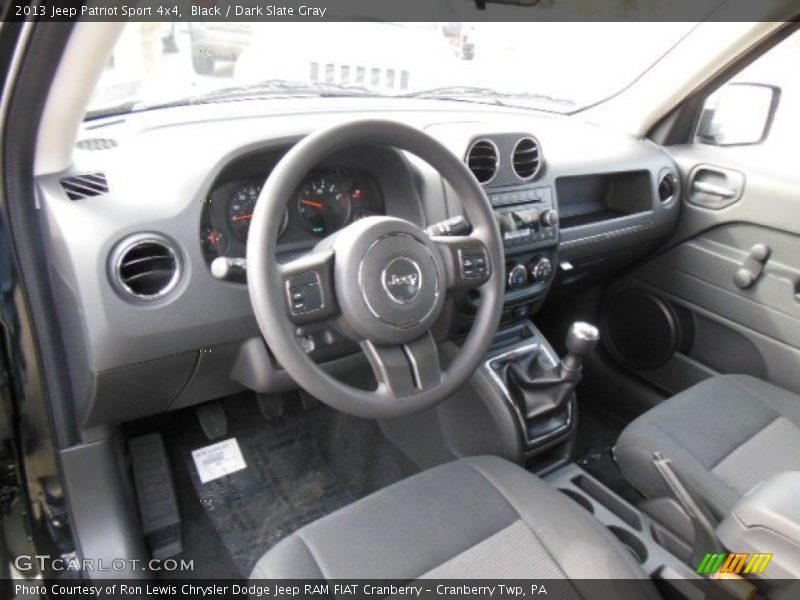 Black / Dark Slate Gray 2013 Jeep Patriot Sport 4x4
