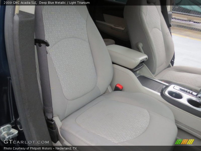 Deep Blue Metallic / Light Titanium 2009 GMC Acadia SLE