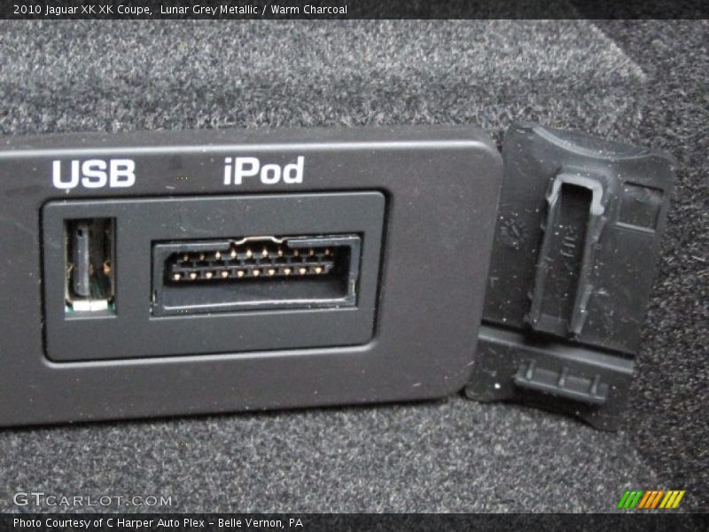Lunar Grey Metallic / Warm Charcoal 2010 Jaguar XK XK Coupe