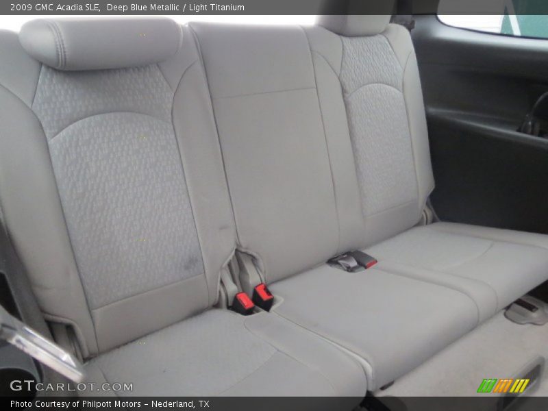 Deep Blue Metallic / Light Titanium 2009 GMC Acadia SLE