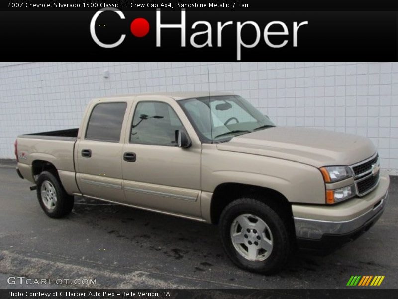 Sandstone Metallic / Tan 2007 Chevrolet Silverado 1500 Classic LT Crew Cab 4x4