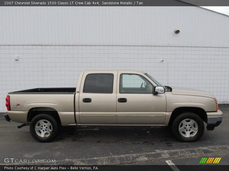 Sandstone Metallic / Tan 2007 Chevrolet Silverado 1500 Classic LT Crew Cab 4x4