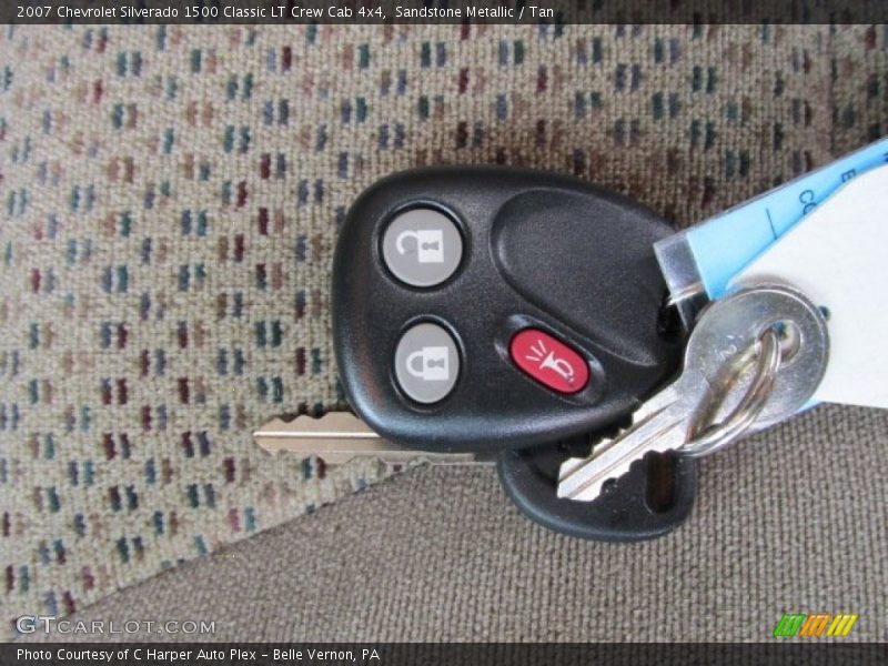 Sandstone Metallic / Tan 2007 Chevrolet Silverado 1500 Classic LT Crew Cab 4x4