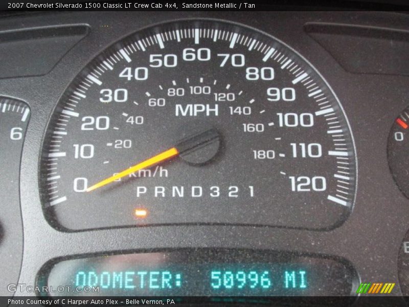 Sandstone Metallic / Tan 2007 Chevrolet Silverado 1500 Classic LT Crew Cab 4x4