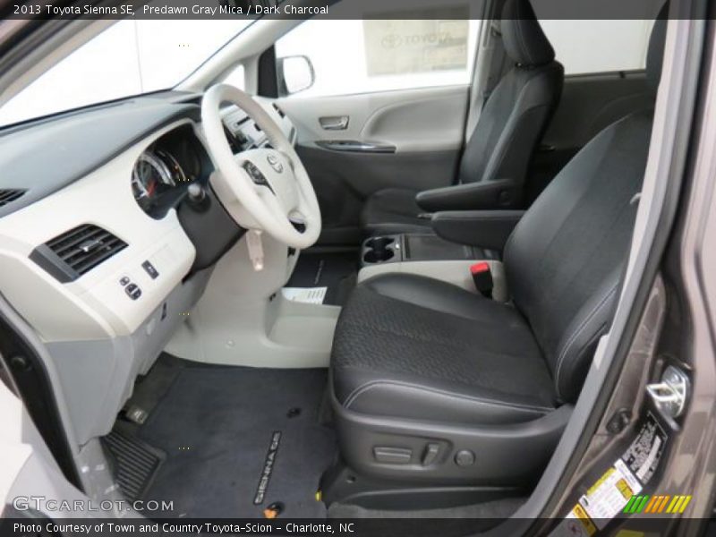 Predawn Gray Mica / Dark Charcoal 2013 Toyota Sienna SE