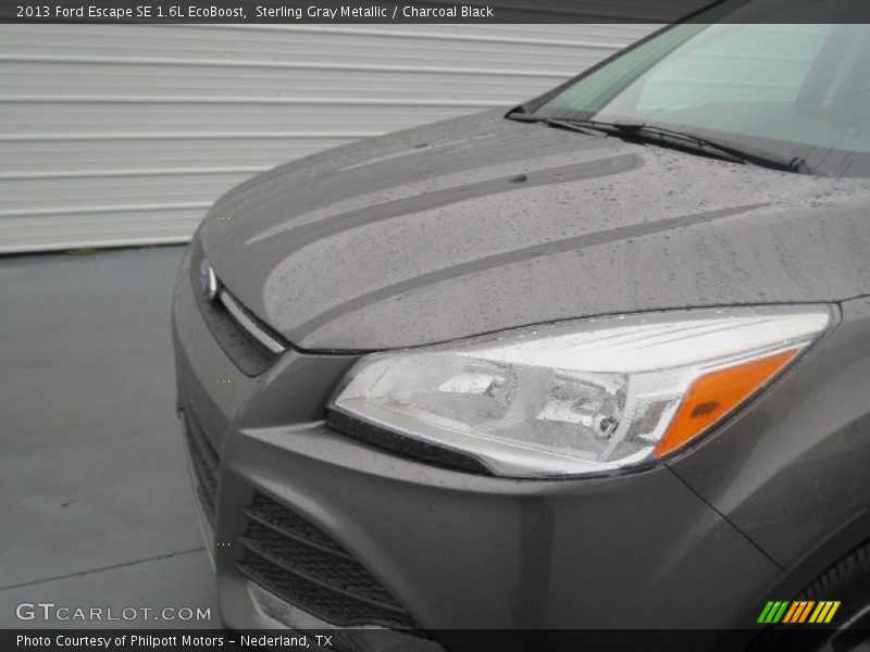 Sterling Gray Metallic / Charcoal Black 2013 Ford Escape SE 1.6L EcoBoost