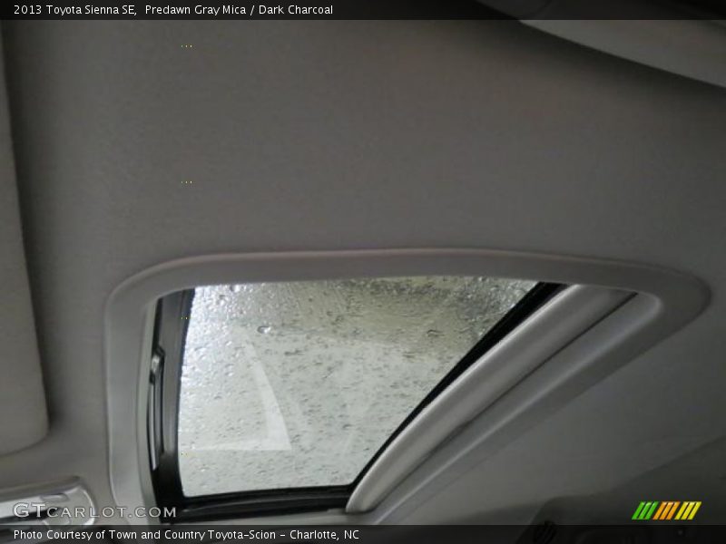 Predawn Gray Mica / Dark Charcoal 2013 Toyota Sienna SE