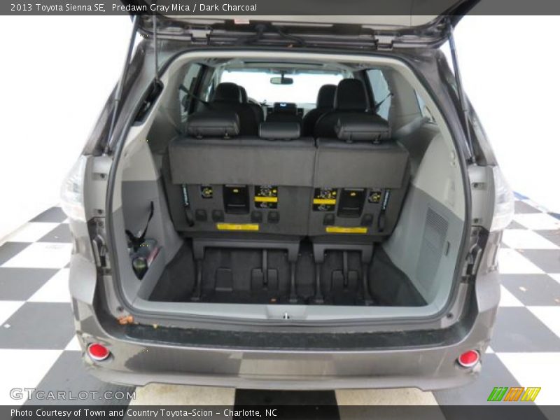 Predawn Gray Mica / Dark Charcoal 2013 Toyota Sienna SE
