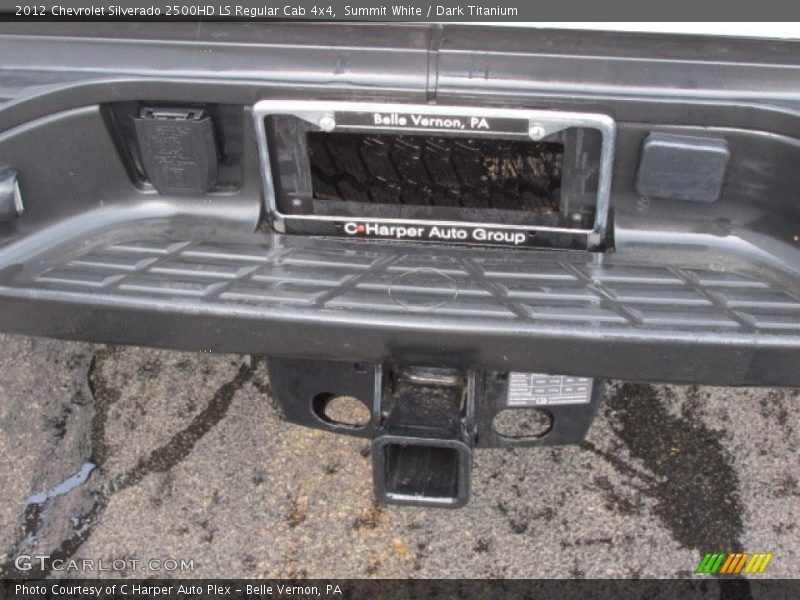 Summit White / Dark Titanium 2012 Chevrolet Silverado 2500HD LS Regular Cab 4x4