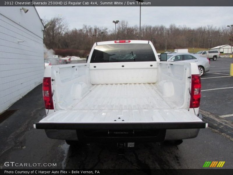 Summit White / Dark Titanium 2012 Chevrolet Silverado 2500HD LS Regular Cab 4x4