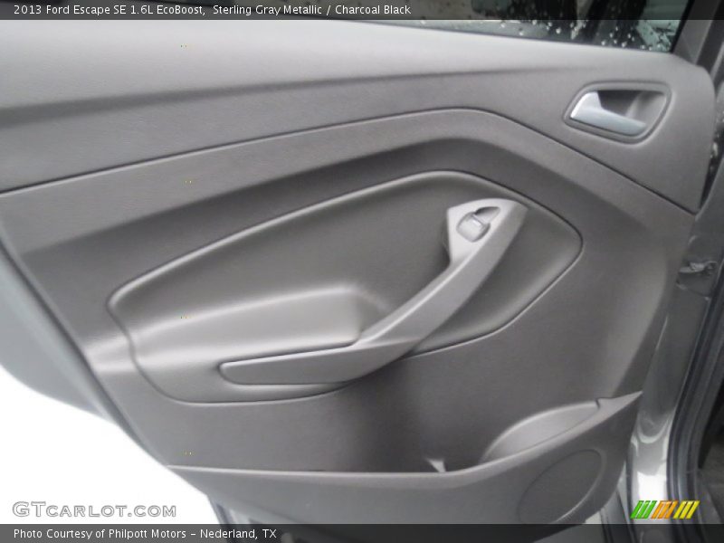 Sterling Gray Metallic / Charcoal Black 2013 Ford Escape SE 1.6L EcoBoost