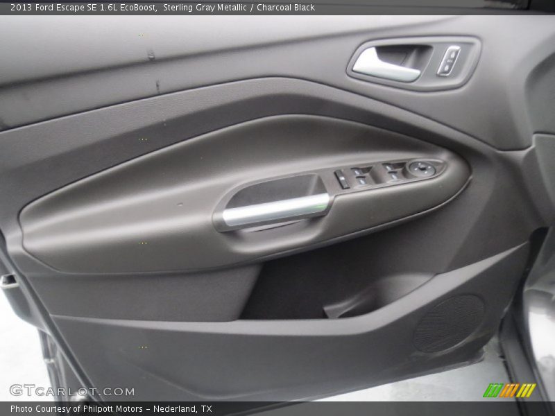 Sterling Gray Metallic / Charcoal Black 2013 Ford Escape SE 1.6L EcoBoost