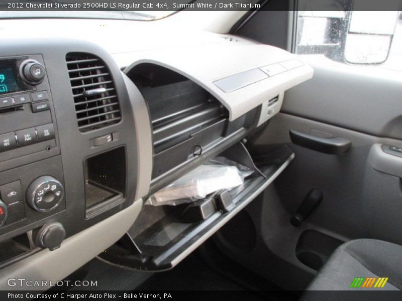 Summit White / Dark Titanium 2012 Chevrolet Silverado 2500HD LS Regular Cab 4x4