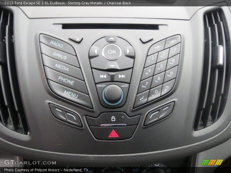 Controls of 2013 Escape SE 1.6L EcoBoost