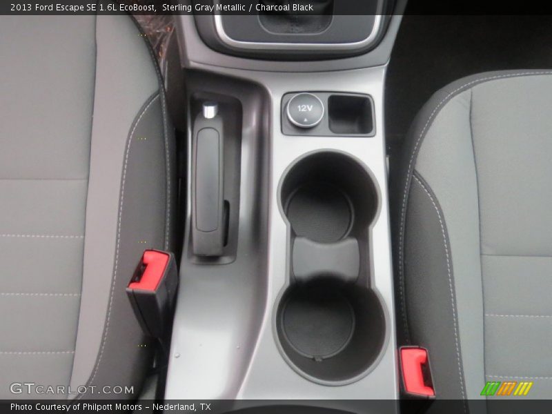 Sterling Gray Metallic / Charcoal Black 2013 Ford Escape SE 1.6L EcoBoost