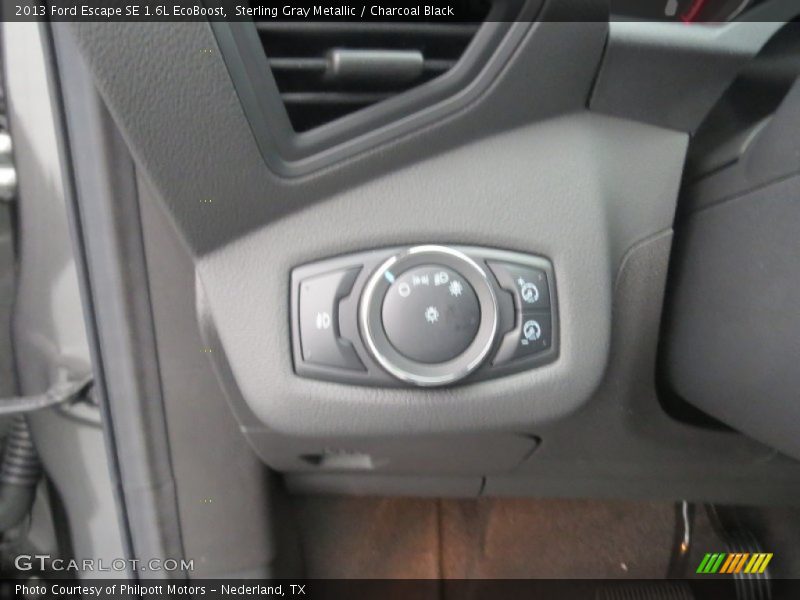Sterling Gray Metallic / Charcoal Black 2013 Ford Escape SE 1.6L EcoBoost