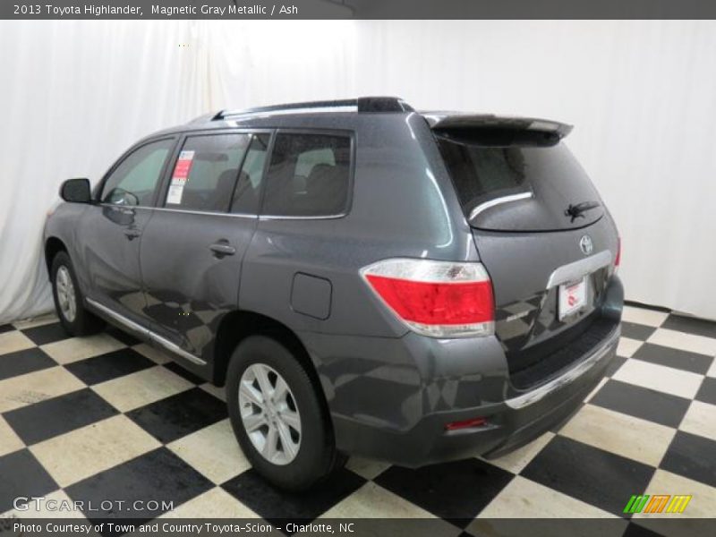 Magnetic Gray Metallic / Ash 2013 Toyota Highlander