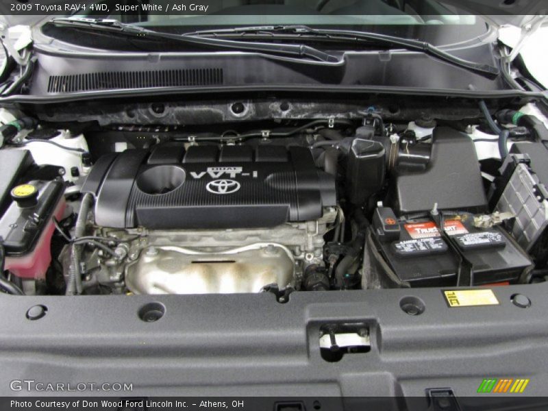  2009 RAV4 4WD Engine - 2.5 Liter DOHC 16-Valve Dual VVT-i 4 Cylinder