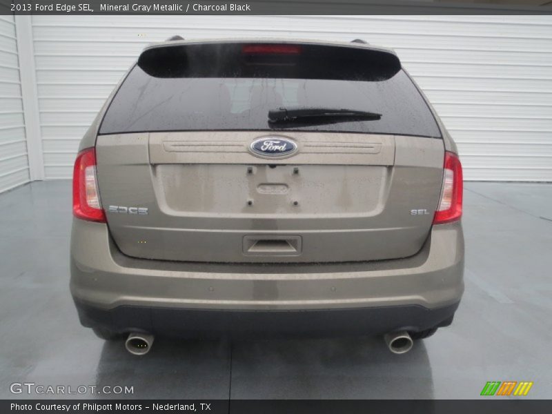 Mineral Gray Metallic / Charcoal Black 2013 Ford Edge SEL