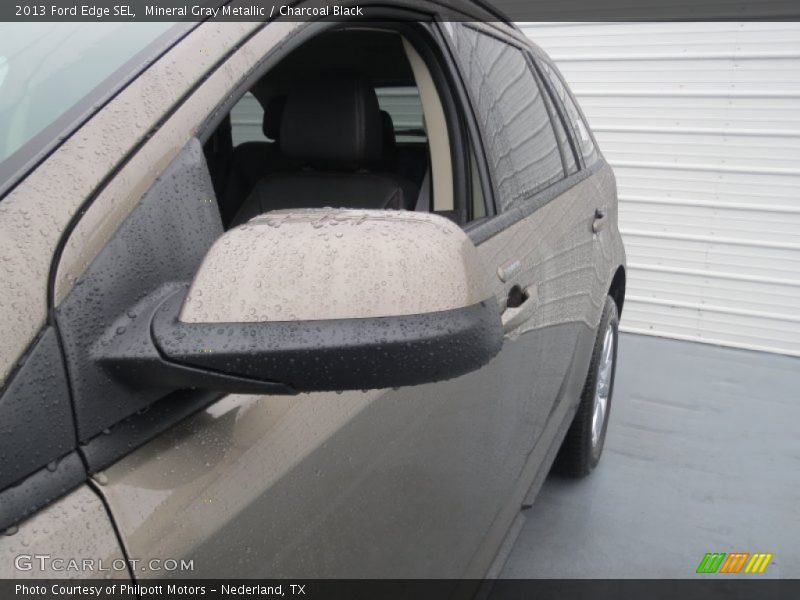 Mineral Gray Metallic / Charcoal Black 2013 Ford Edge SEL