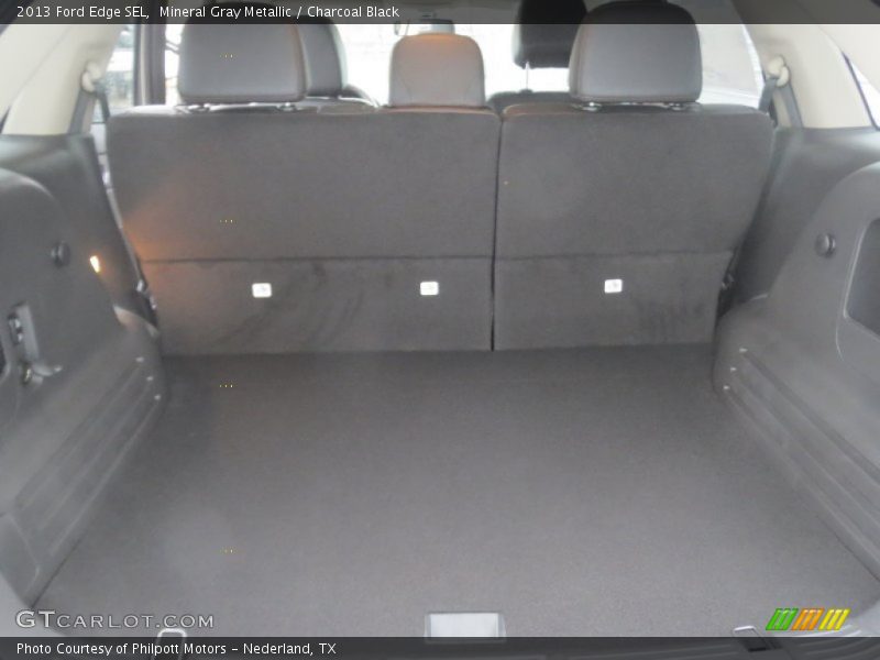 Mineral Gray Metallic / Charcoal Black 2013 Ford Edge SEL