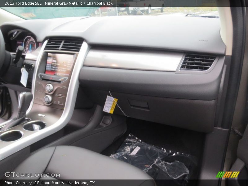 Mineral Gray Metallic / Charcoal Black 2013 Ford Edge SEL