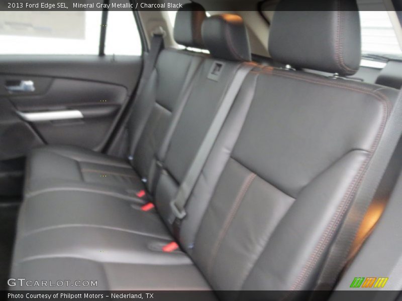 Mineral Gray Metallic / Charcoal Black 2013 Ford Edge SEL