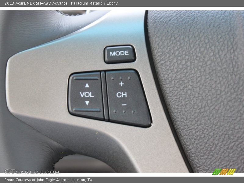 Palladium Metallic / Ebony 2013 Acura MDX SH-AWD Advance