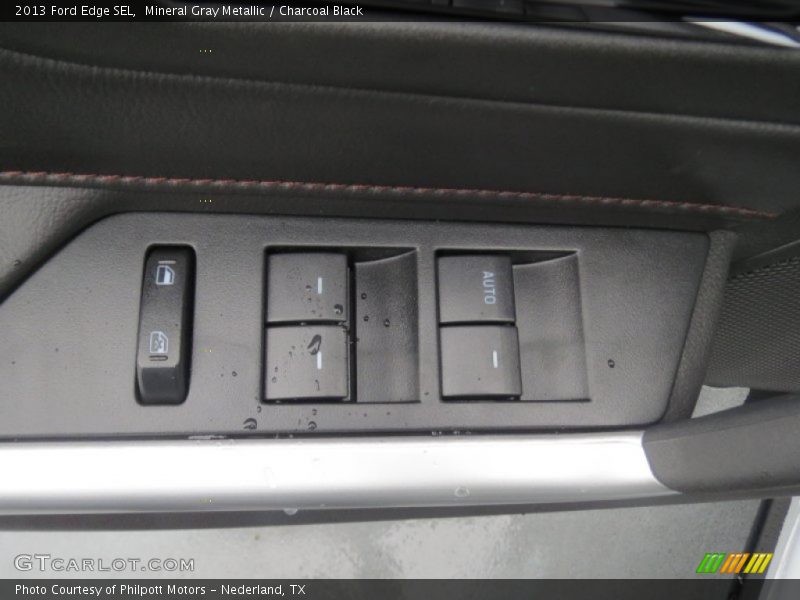 Mineral Gray Metallic / Charcoal Black 2013 Ford Edge SEL
