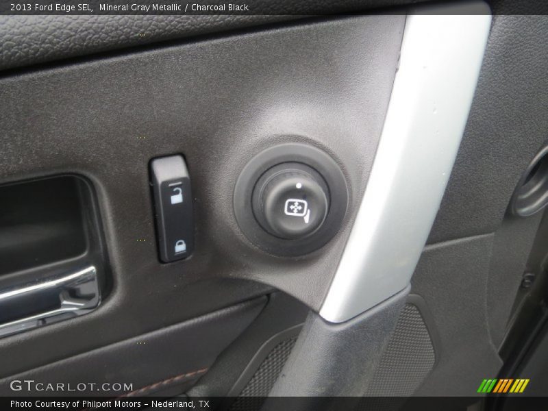 Mineral Gray Metallic / Charcoal Black 2013 Ford Edge SEL