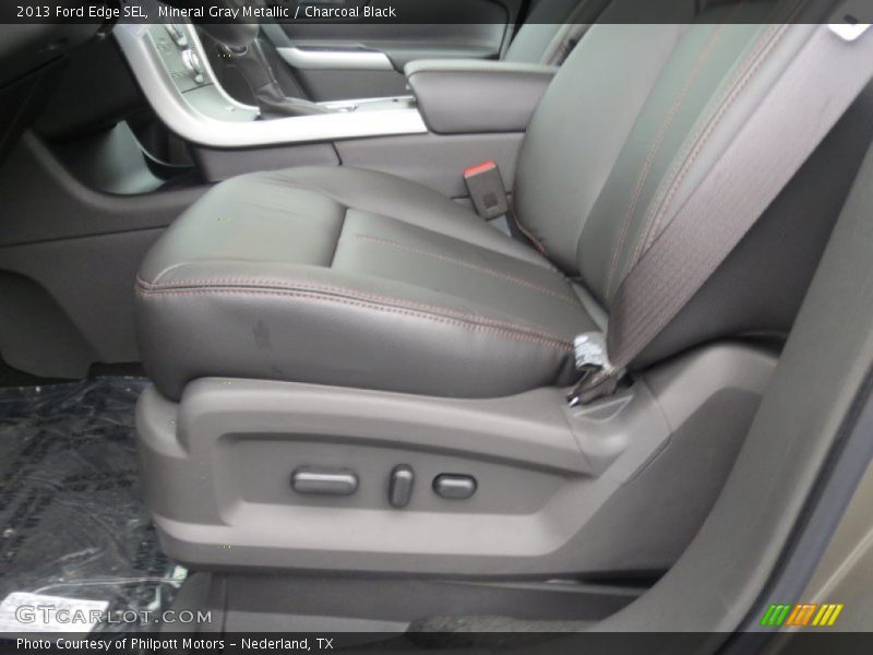 Mineral Gray Metallic / Charcoal Black 2013 Ford Edge SEL