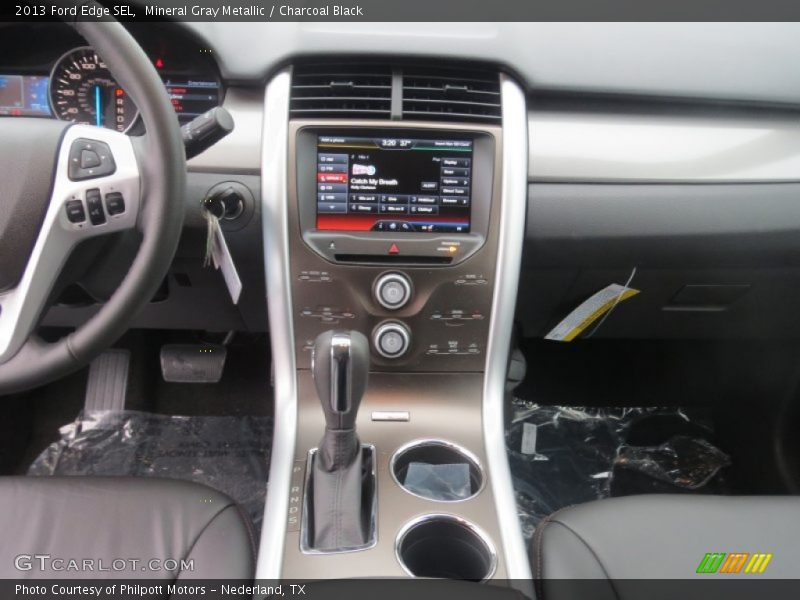 Mineral Gray Metallic / Charcoal Black 2013 Ford Edge SEL