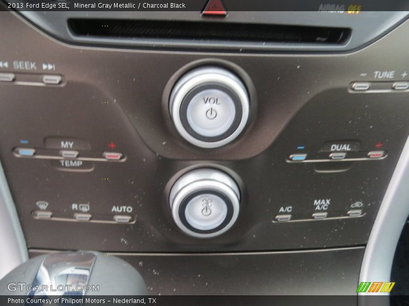 Mineral Gray Metallic / Charcoal Black 2013 Ford Edge SEL