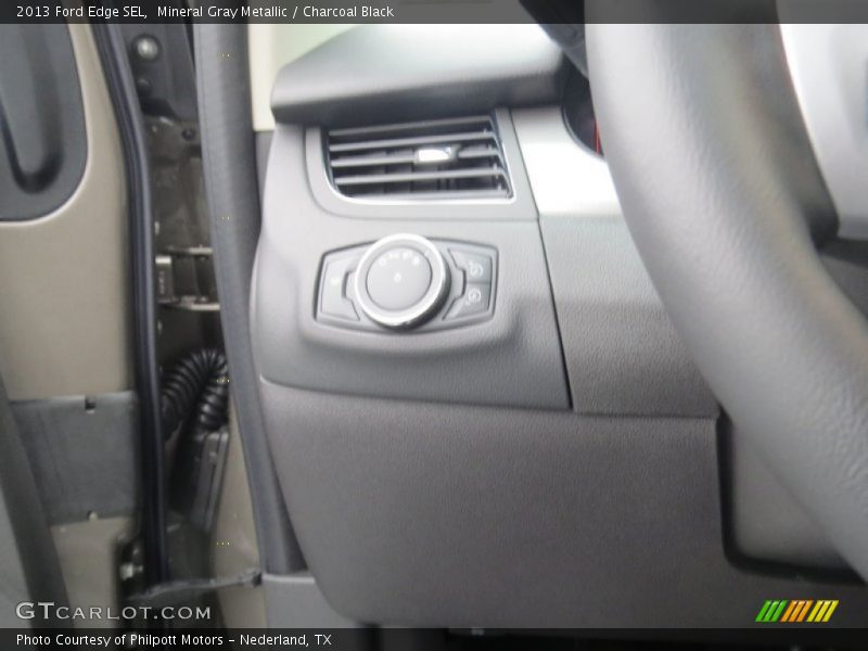 Mineral Gray Metallic / Charcoal Black 2013 Ford Edge SEL