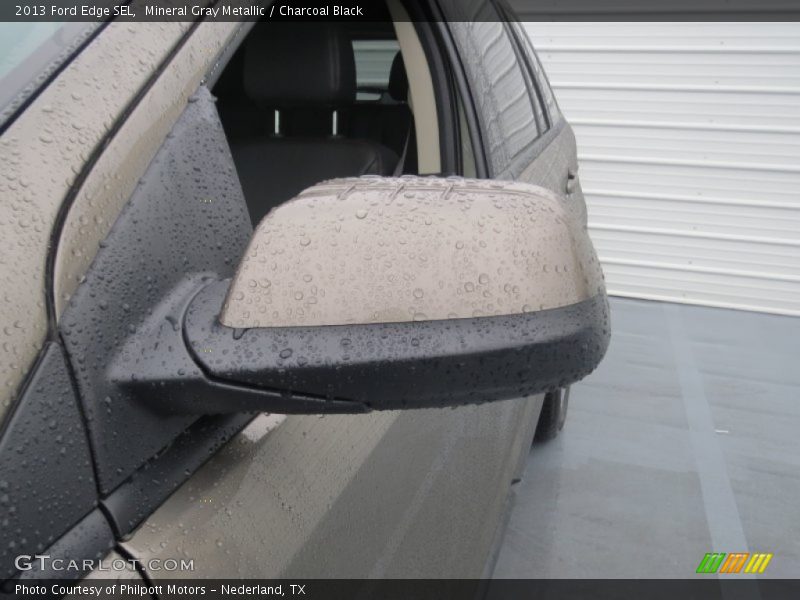 Mineral Gray Metallic / Charcoal Black 2013 Ford Edge SEL