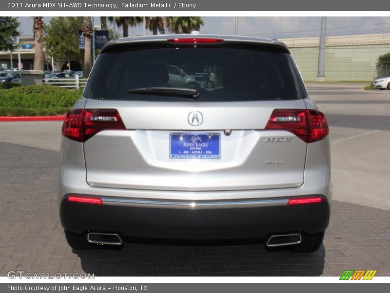 Palladium Metallic / Ebony 2013 Acura MDX SH-AWD Technology