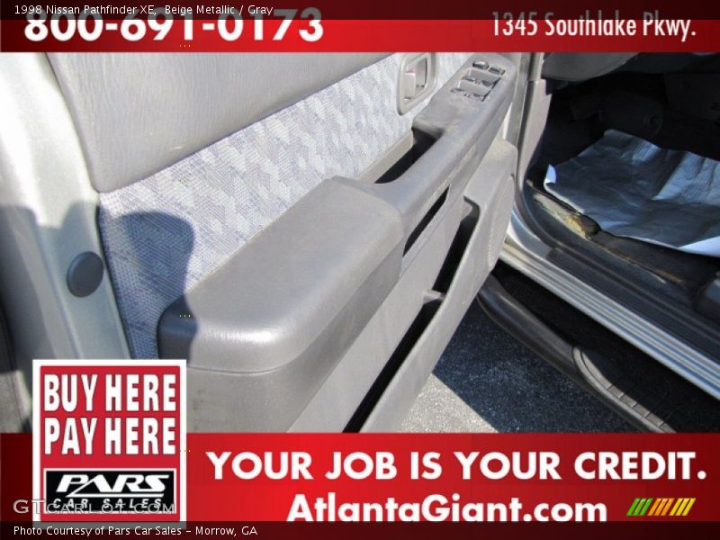 Beige Metallic / Gray 1998 Nissan Pathfinder XE