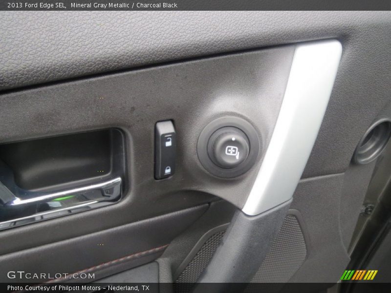 Mineral Gray Metallic / Charcoal Black 2013 Ford Edge SEL