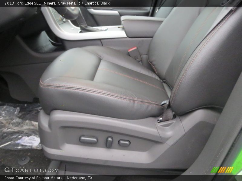 Mineral Gray Metallic / Charcoal Black 2013 Ford Edge SEL
