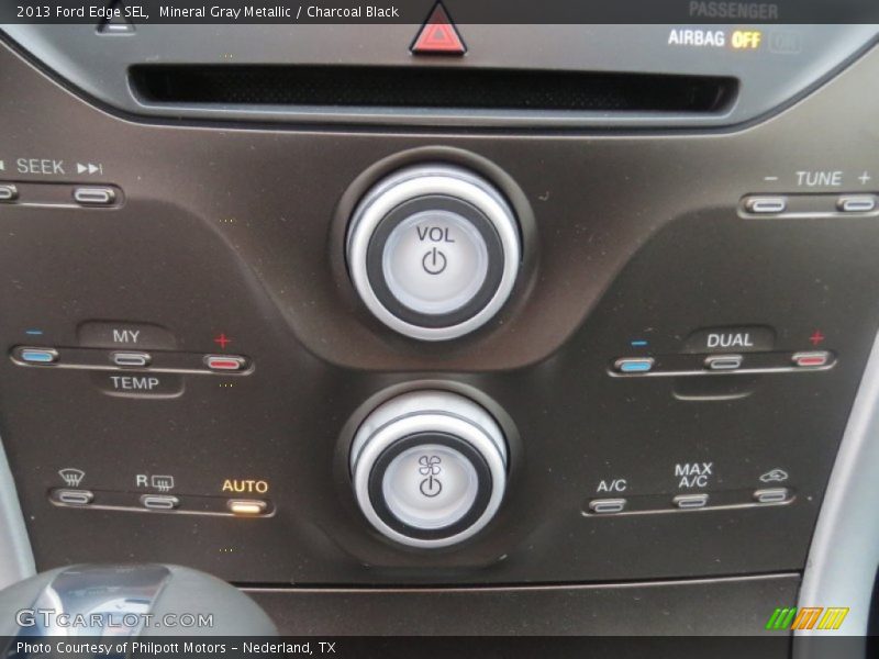 Mineral Gray Metallic / Charcoal Black 2013 Ford Edge SEL