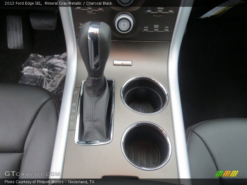Mineral Gray Metallic / Charcoal Black 2013 Ford Edge SEL