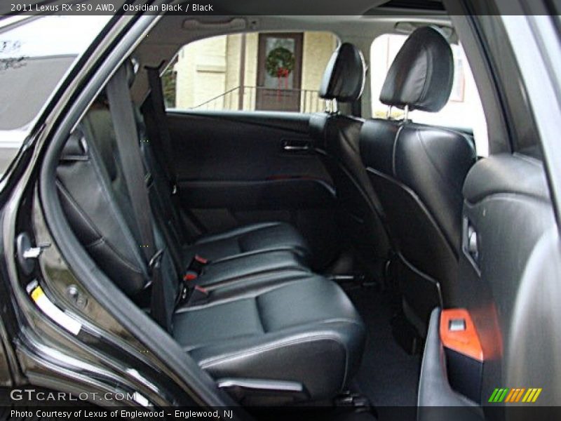 Obsidian Black / Black 2011 Lexus RX 350 AWD