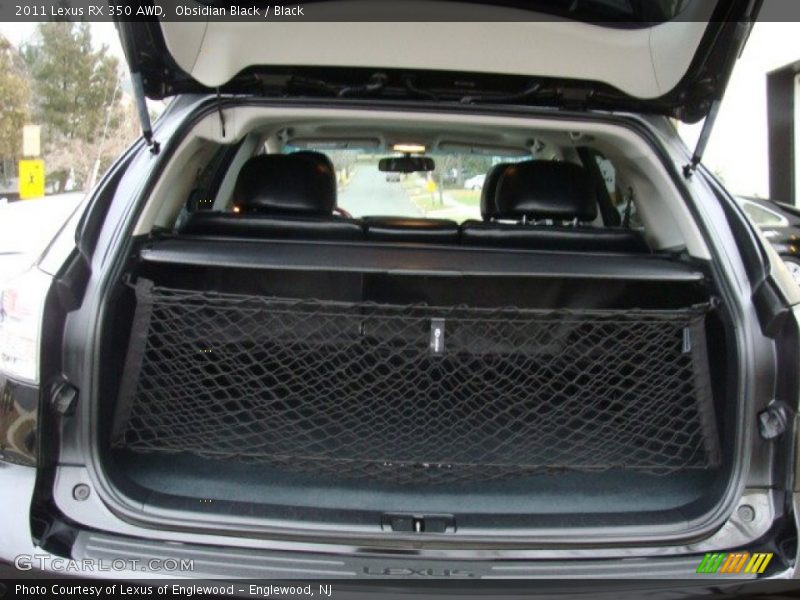 Obsidian Black / Black 2011 Lexus RX 350 AWD