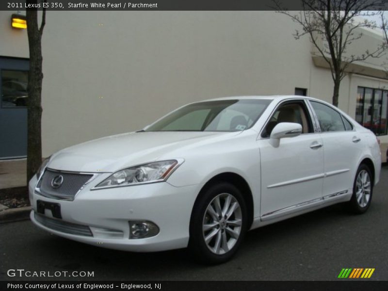 Starfire White Pearl / Parchment 2011 Lexus ES 350