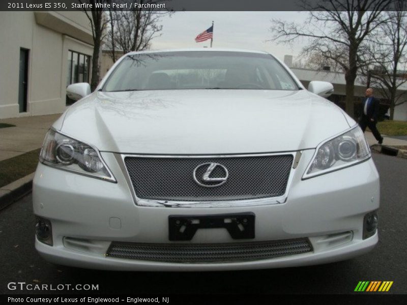 Starfire White Pearl / Parchment 2011 Lexus ES 350